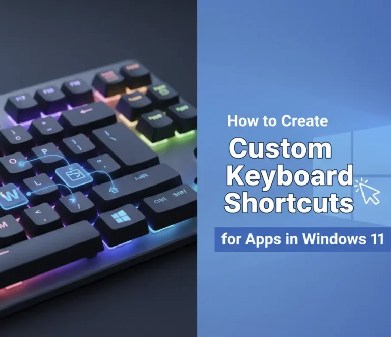How to Create Custom Keyboard Shortcuts for Apps in Windows 11